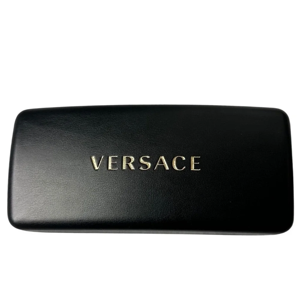 Versace MOD4464 Red Tortoise Shield Sunglasses Medusa Logo Italy Y2K Designer